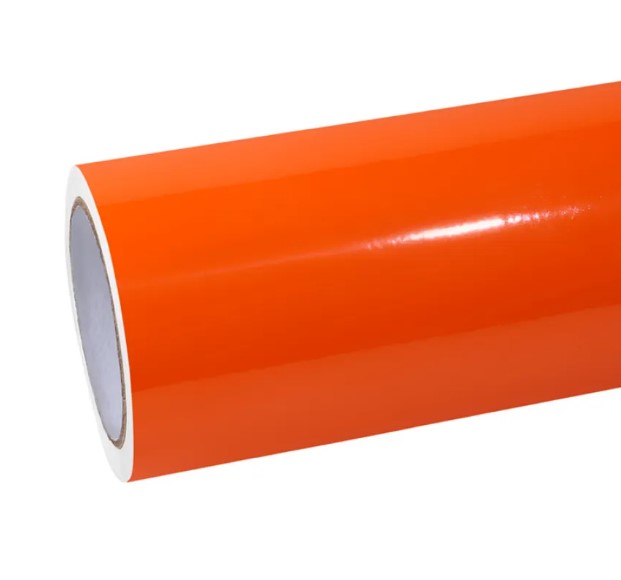  - Glossy Crystal Orange Vinyl Car Wrap K-7003