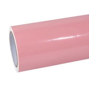  - Ravoony Glossy Crystal Peach Pink Car Vinyl Wrap